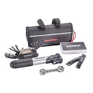 New Huffy Premium Series Bicycle Repair Kit: Multi-Tool Bike Hand Pump